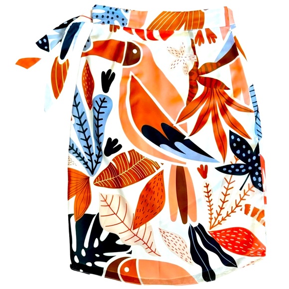 Women’s Hutch Wrap Skirt Sz 4 - Picture 7 of 13